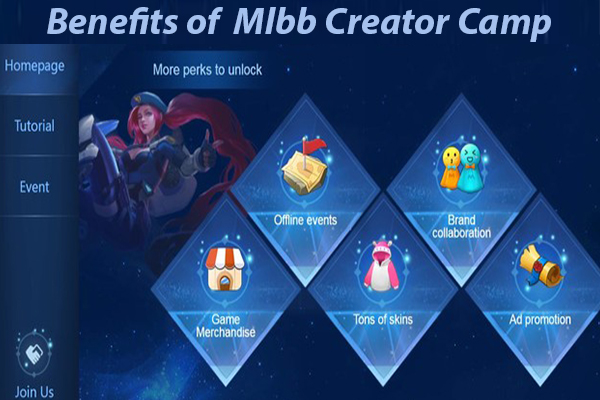 Benefits of  Mlbb Creator Camp